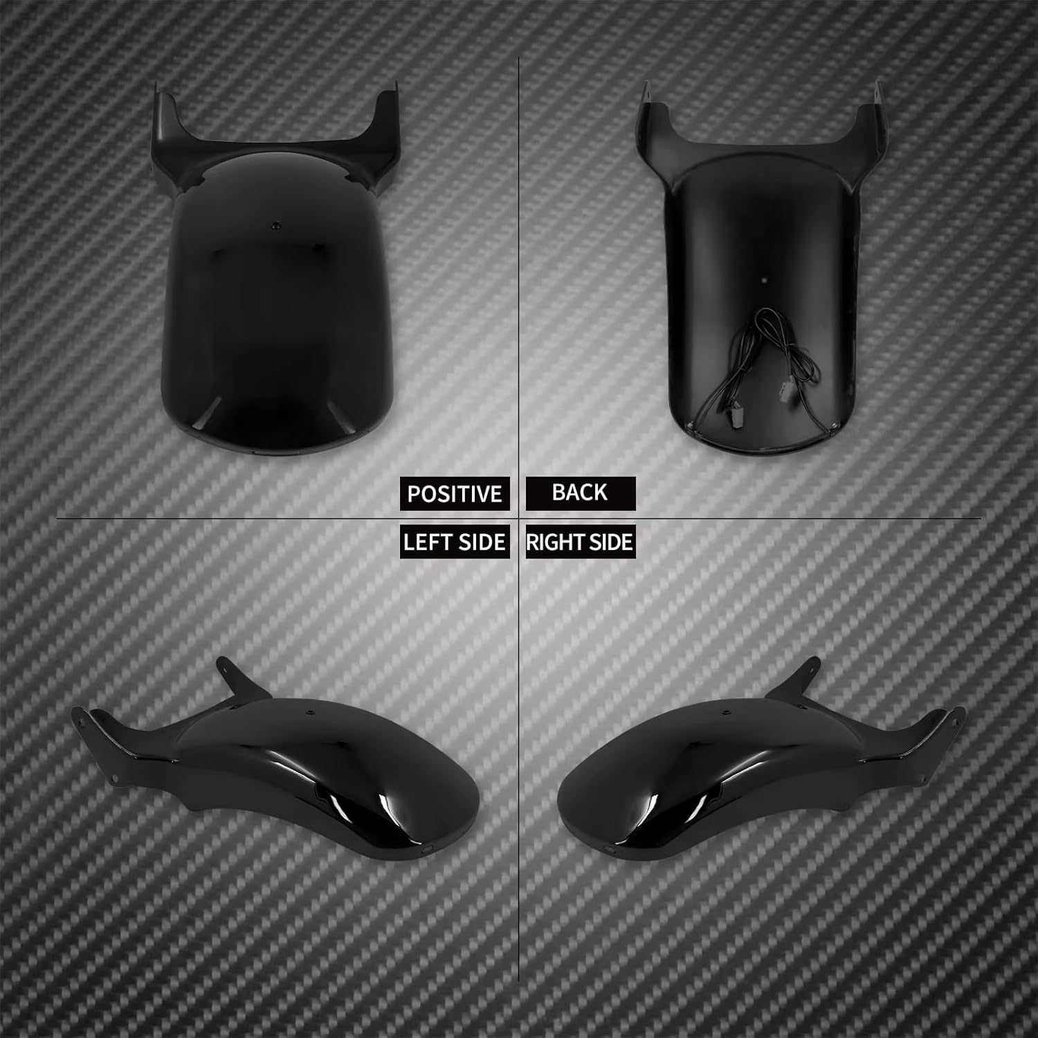 ソフテイル用リアフェンダーFXSB、FXSE、FXCWC、FXCW用｜ハーレー