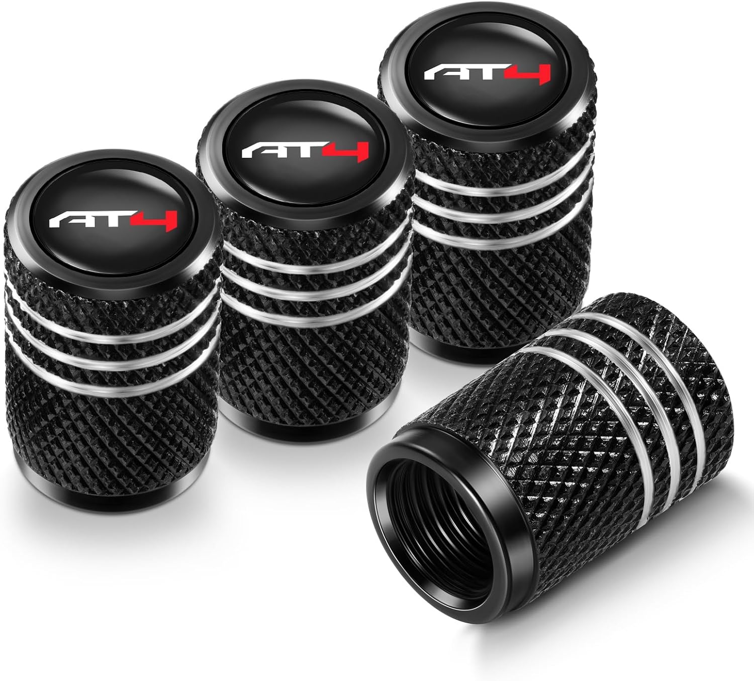 PARKTREE tire Valve stem caps for GMC AT4 Series Belt O