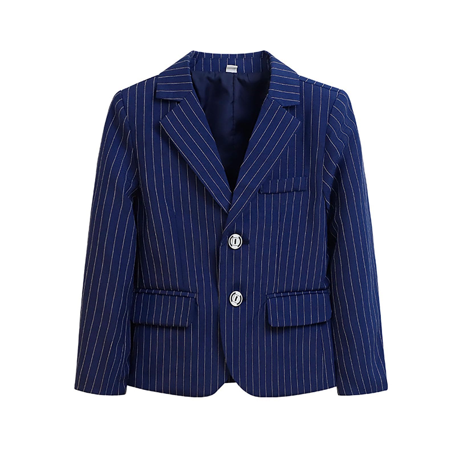 BIazer Bambini Ragazzi Giacca da SMOKlNG Slim Fit Tuxedo da Battesimo Vestito da Cerimonia Nuziale Jacket Bavero Classica Cappotti Abito Formale Elegante Abito da Ragazzo Elegante (D, 12-13 Years)