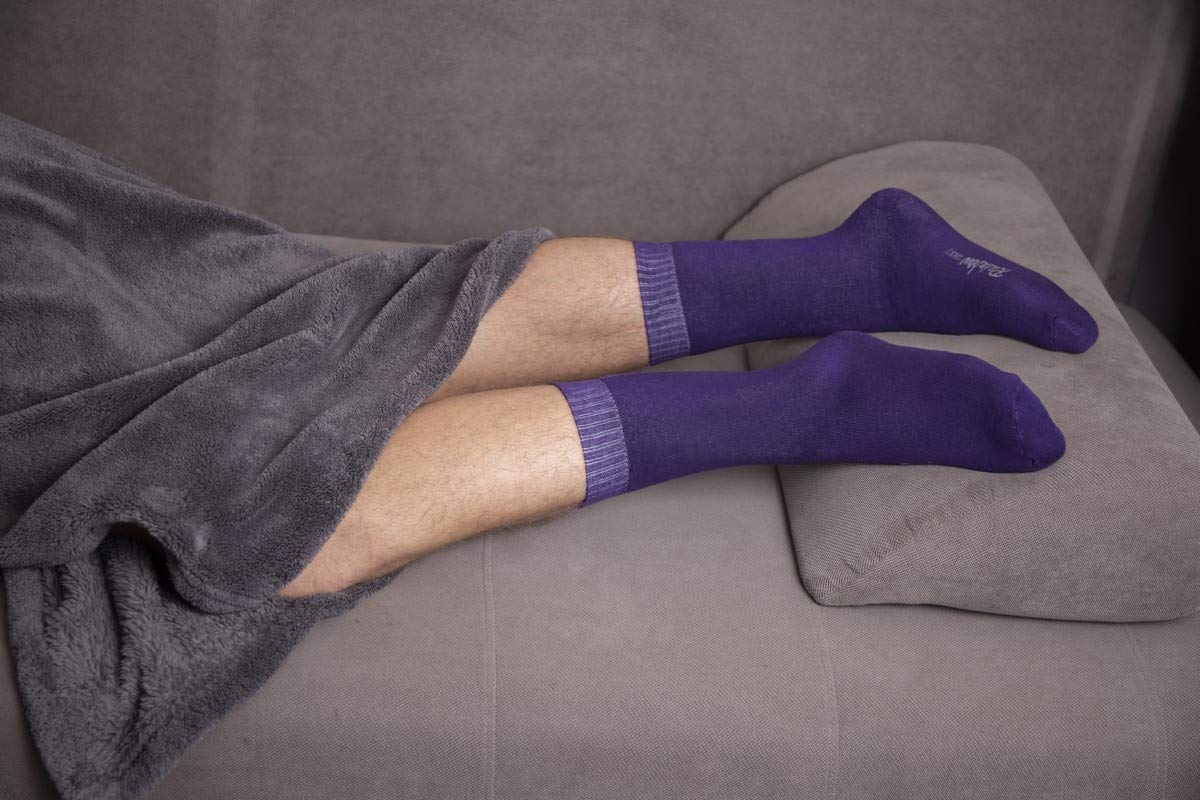 Rainbow Socks - Femme Homme Chaussettes en Eponge Chaudes et Colorees 3 Paires