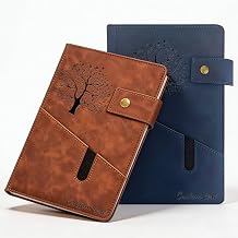 Personalized Leather A5 Notebook Set for Business
