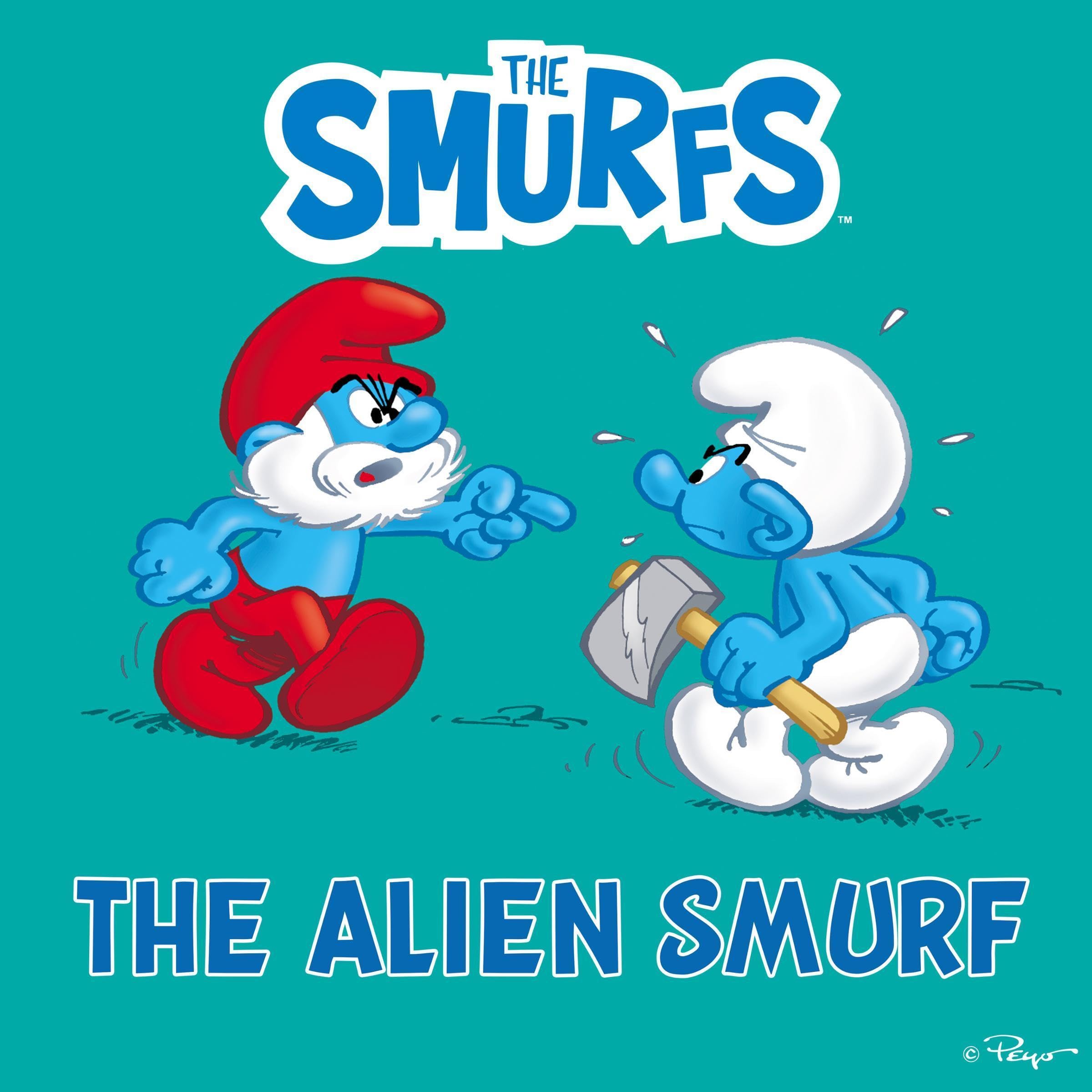 Cover art for The Alien Smurf