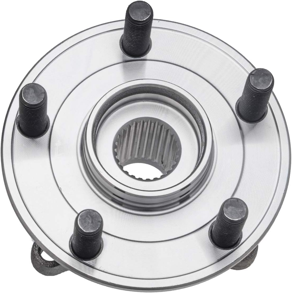 TUCAREST Front Wheel Bearing and Hub Assembly, Compatible with 2010-2015 Toyota Prius, 12-15 Prius Plug-in /11-17 Lexus CT200h [5 Stud Hub w/ABS]