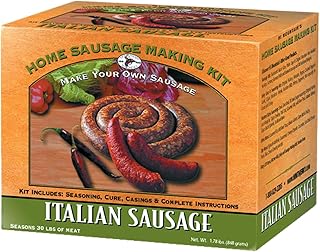 Hi Mountain Seasonings ǀ ITALIAN Sausage Making Kit ǀ Includes Sausage S...