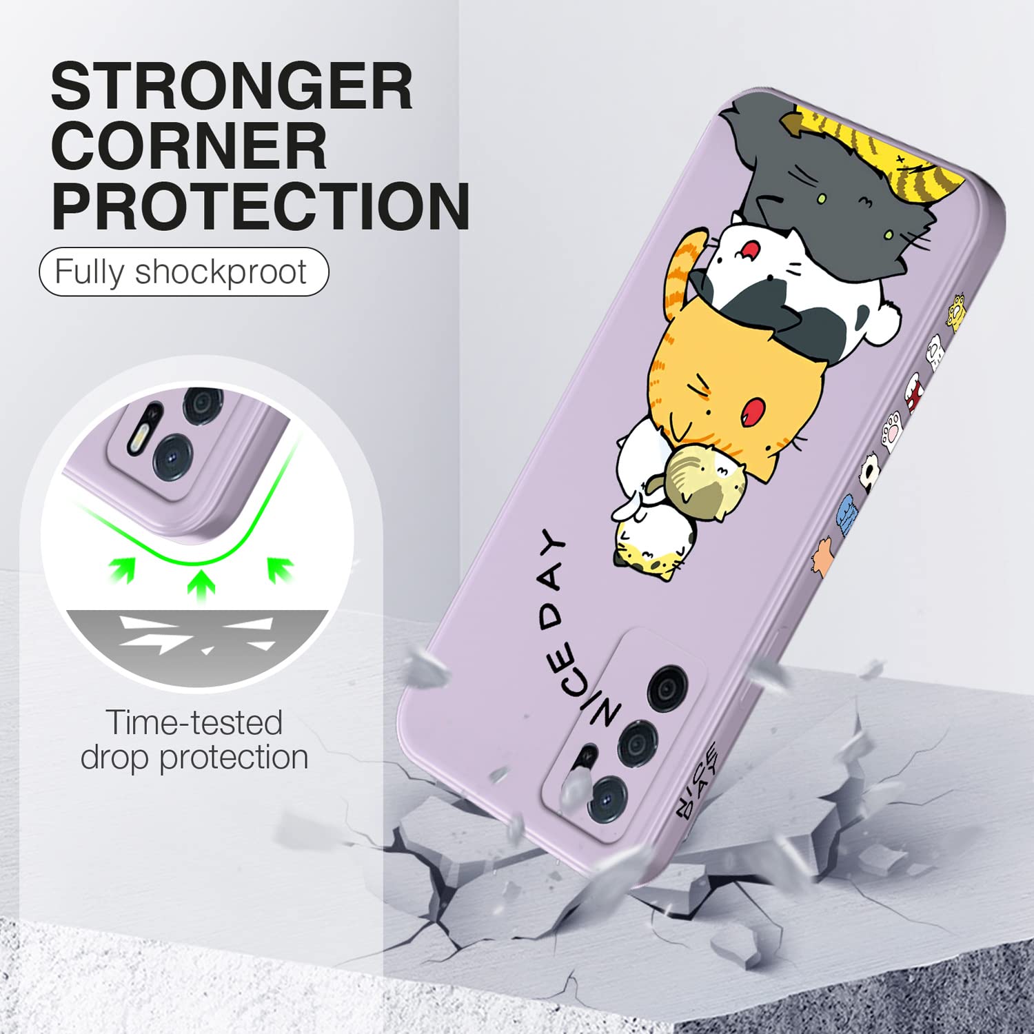 Custodia In Silicone Per Realme C35 Design Mattone 02 Disegni