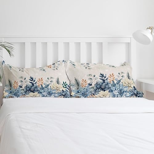 Miniatura 5 de Juego de funda de edredón de 3 piezas, microfibra lavada de eucalipto, funda de edredón tamaño Queen con 2 fundas de almohada, cremallera y lazos,