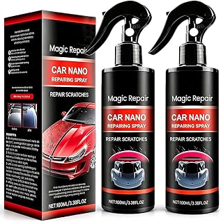 2PC Auto Spray Kratzer Entfernen, Autopolitur Kratzer Entfernen, Quick Effect Coating Agent, Schneller Kratzer Entferner Auto für Autolack Politur, für Cars Verschiedene Oberflächen