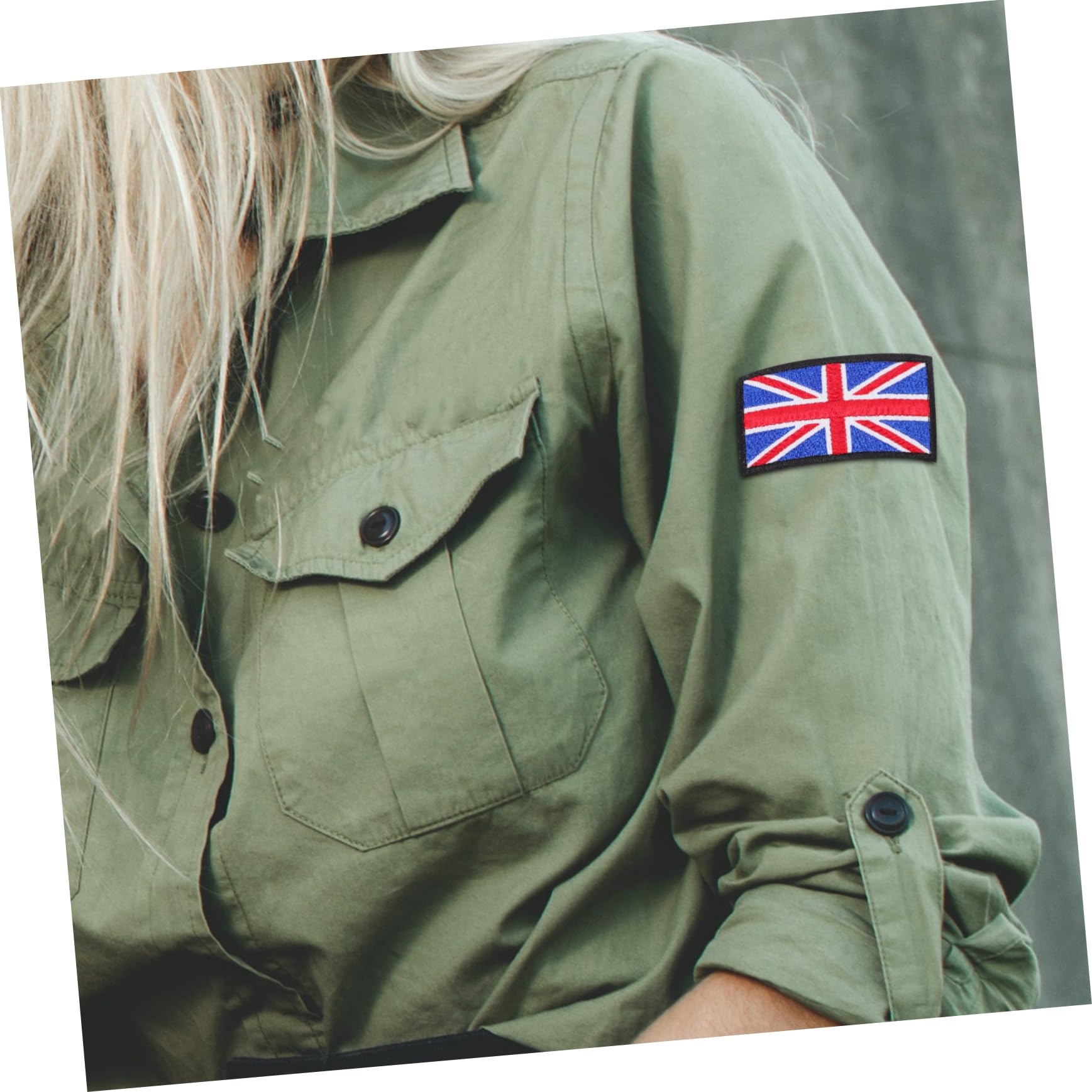 OSALADI 5 Set Toppe Ricamate Bandiera Inglese Patches Termoadesive Per Abbigliamento Riparazione E Decorazione Vestiti Borse E Accessori Facili Da Usare E Pratiche 2 Pezzi * 5