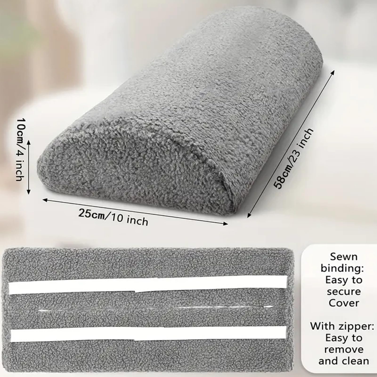 Coussin de Soutien pour Jambes de Fauteuil Relax - Repose-Pieds Moelleux pour Canapé,Coussin de Confort à Mémoire de Forme pour Élévation des Pieds, Pour Canapé, Lit et Fauteuil