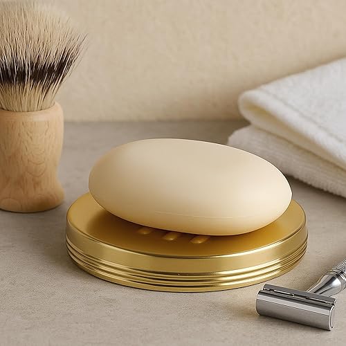 Miniatura 2 de nu steel Nusteel - Bandeja decorativa de acero inoxidable para tocadores de baño encimeras pedestales jabón de manos para fregadero de cocina barras