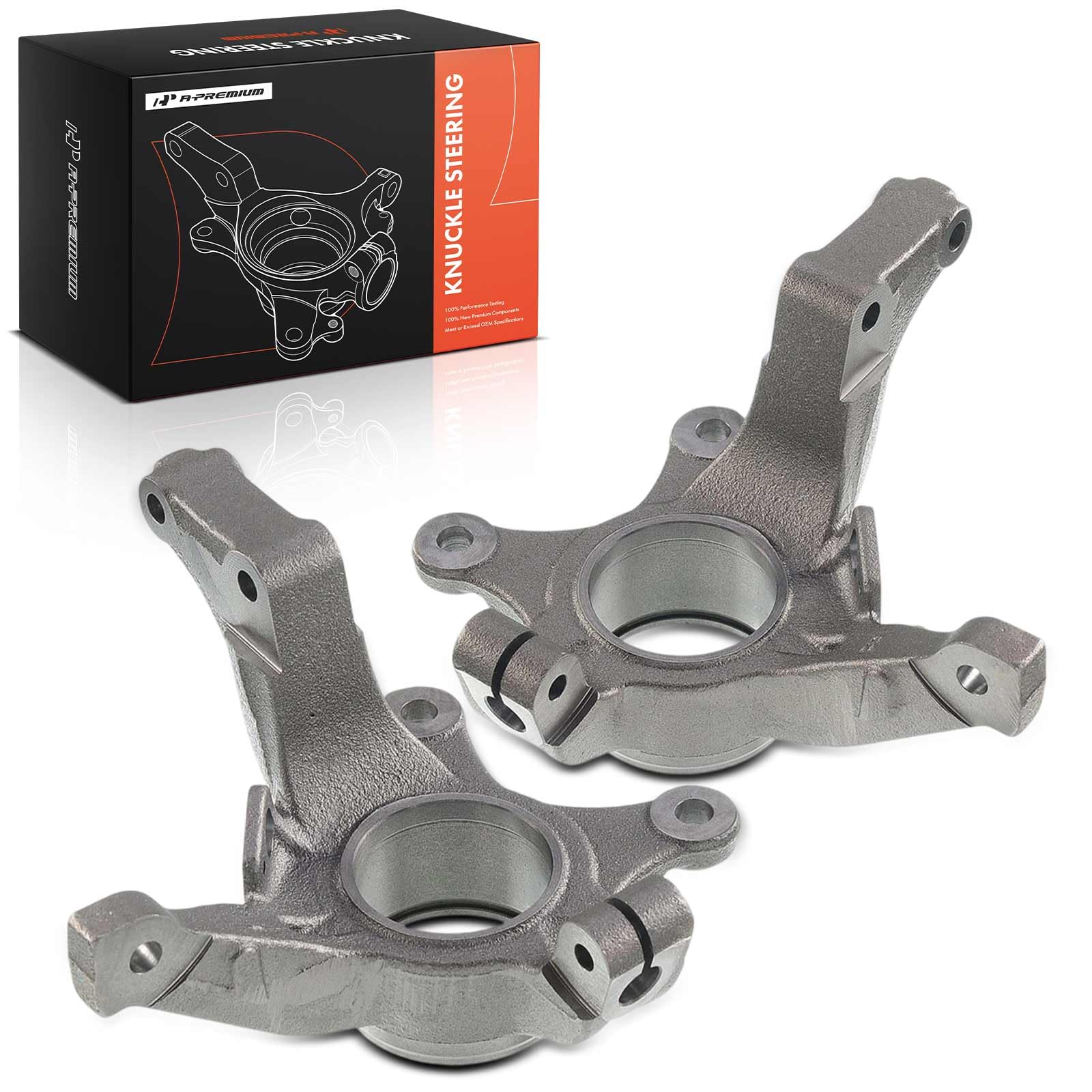 A-Premium 2 x Front Suspension Steering Knuckle Compatible with