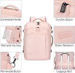 Lumesner Carry on Backpack, Extra Large 40L Flight Approved Travel Backpack for Men & Women