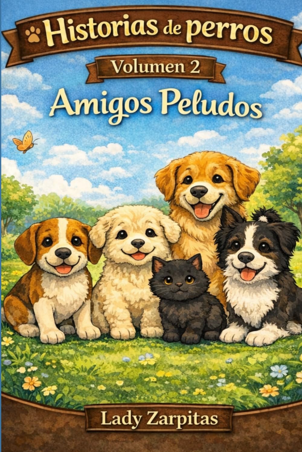 Historias de Perros: Volumen 2 - Nuevas historias para colorear llenas de amistad y ternura