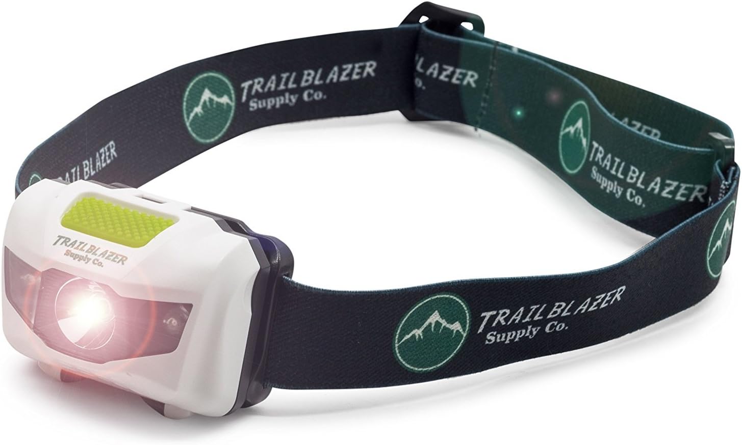LED Headlamp - For Running, Camping, Reading, Fishing, Hunting, Dog Walking, Hiking, Biking Trails, and Kids - Bright 300 Lumens, Lightweight, Waterproof, Red and Strobe Flashlight, w/ AAA Batteries