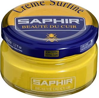 Saphir Shoe Cream, Loved Around the World, Beeswax, Fine Cream, Shoe Polishing, Shoe Cream, Leather Shoes, Care, Scratches, Shoe Polish, Moisturizing, Leather Maintenance, Coloring, Color Touch-up