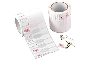 1000 PCS 4 Mixed Designs Jewelry Tags, Jewelry Display Price Label Self...