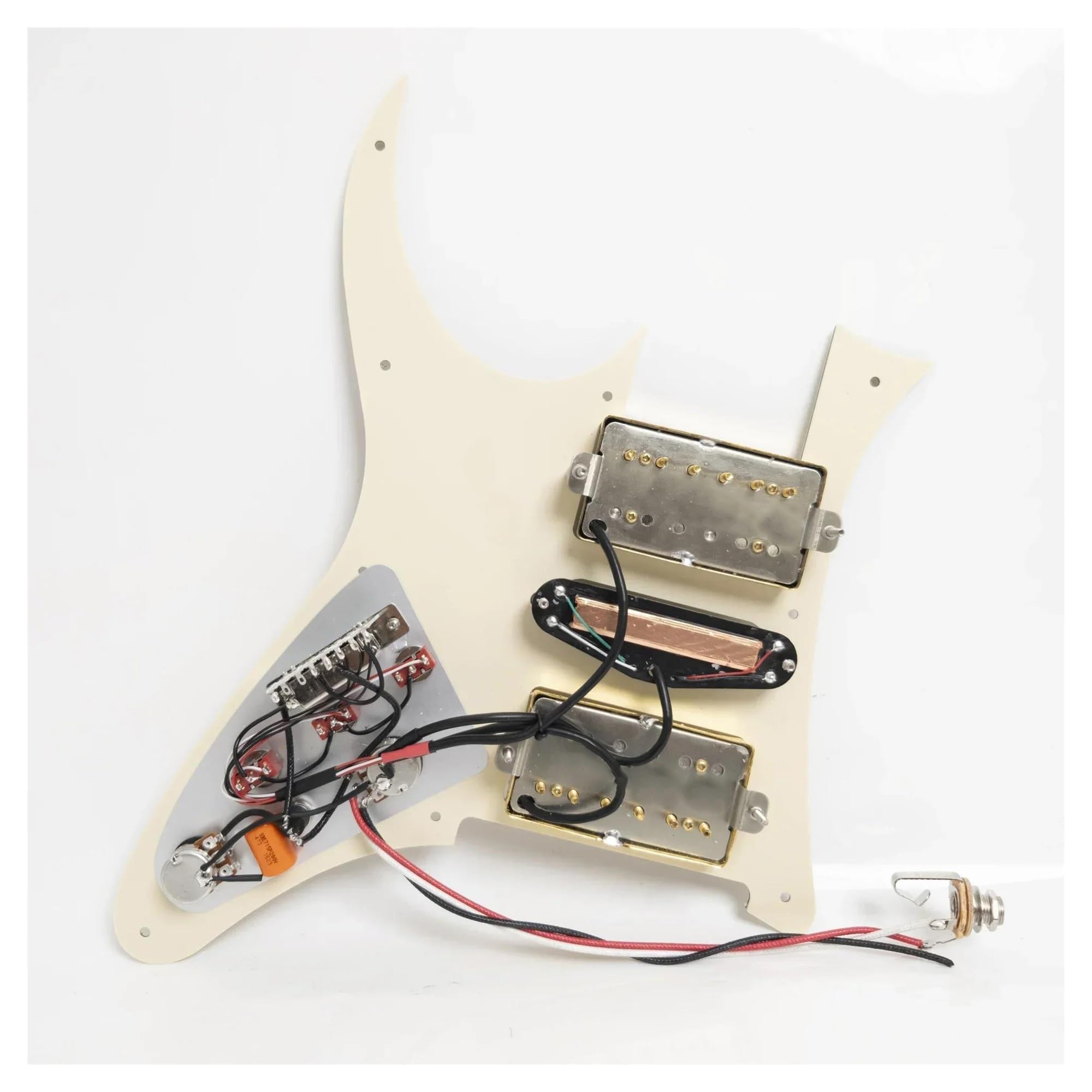 Przetwornik Pickguard Wstępnie Przewodowy Zestaw Przetworników Pickguard Do Gitar Elektrycznych Alnico 5 Humbuckers