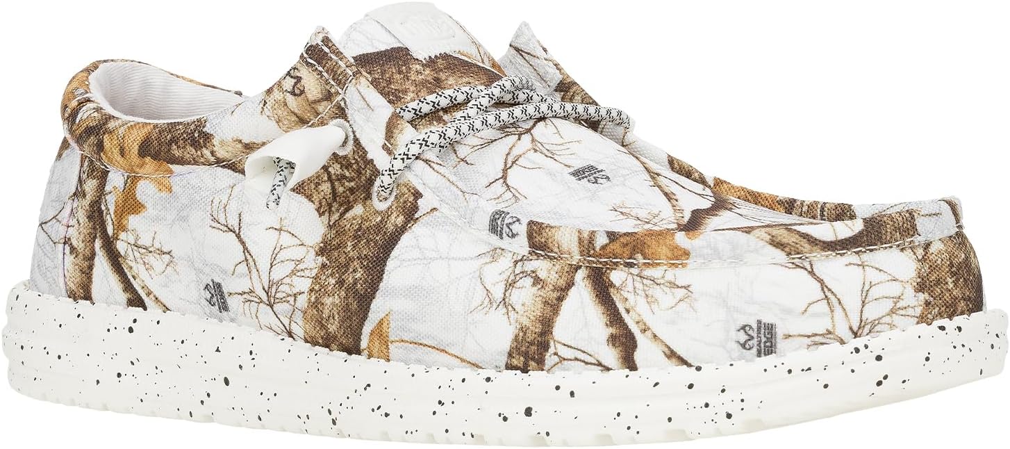 HEYDUDE Men's Wally Realtree Edge | Men's Shoes | Men Slip-on Loafers | Comfortable & Light-Weight