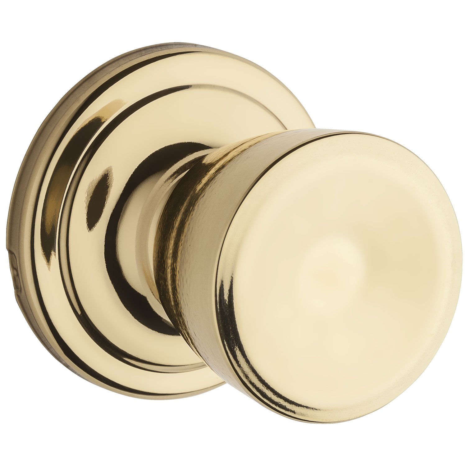 Kwikset Abbey bouton de porte laiton poli fixe poignee de placard decorative
