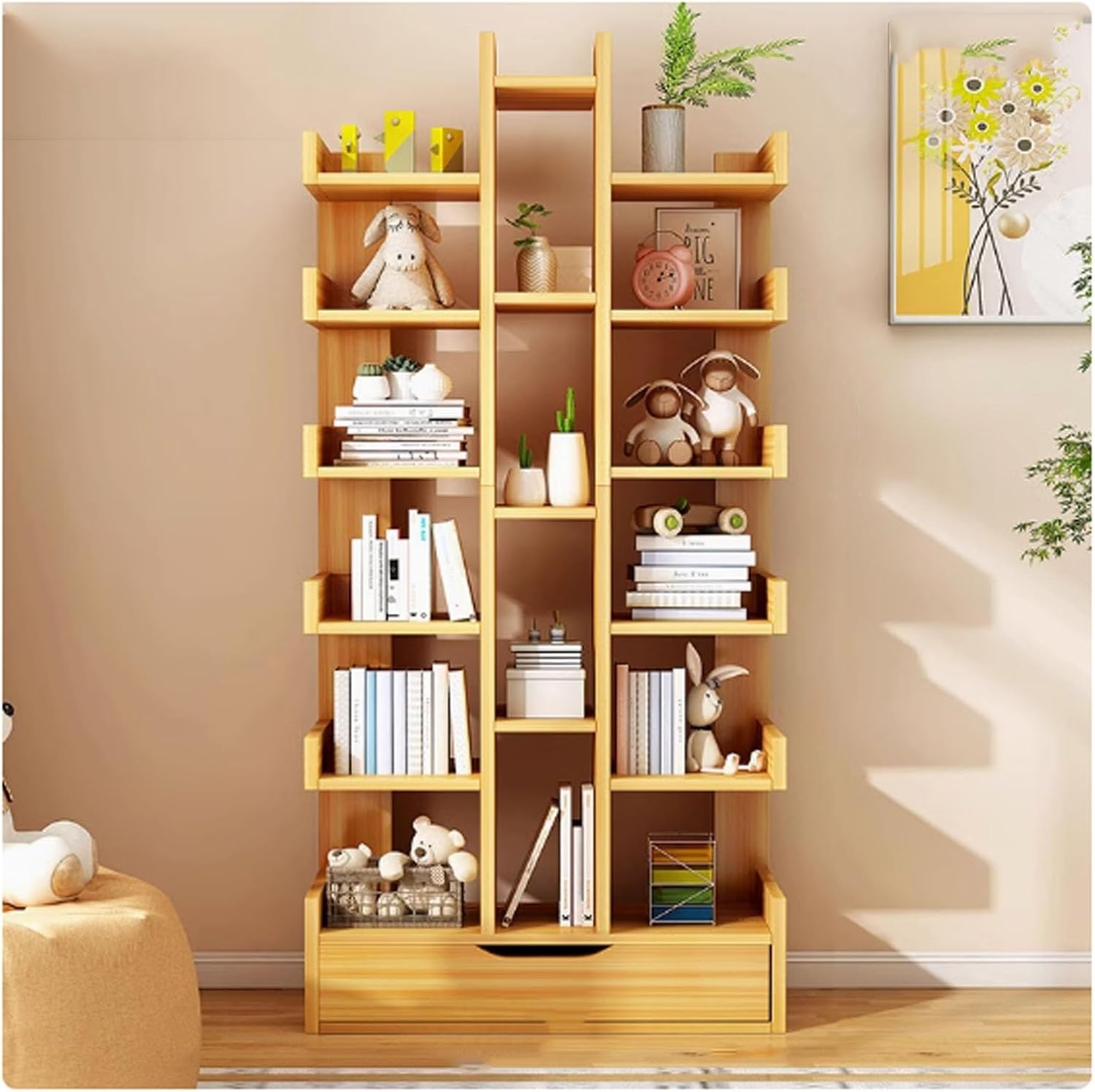 本棚 ツリー型 CHILDRENS BOOKCASE TREE ツリー型ブックケース 本棚