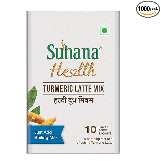 Suhana Turmeric Latte Instant Mix - Pack of 4