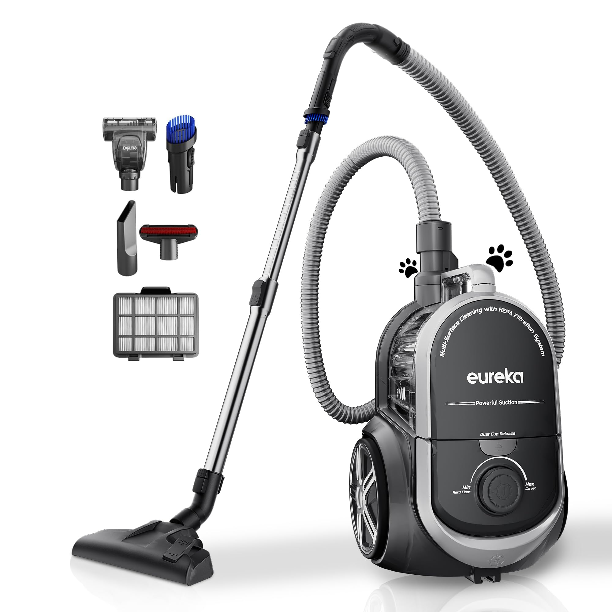 Eureka Bagless Canister Vacuum Cleaner NEN180