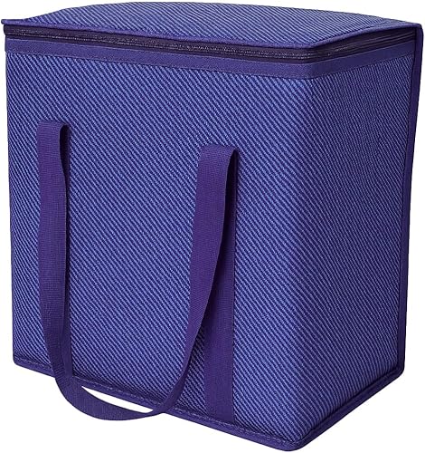 Miniatura 25 de DURASACK Bolsa de Entrega de Alimentos con Aislamiento Mediano – 13"x7"x13" Bolsa Térmica Reutilizable para Comidas Calientes y Frías – Portador de