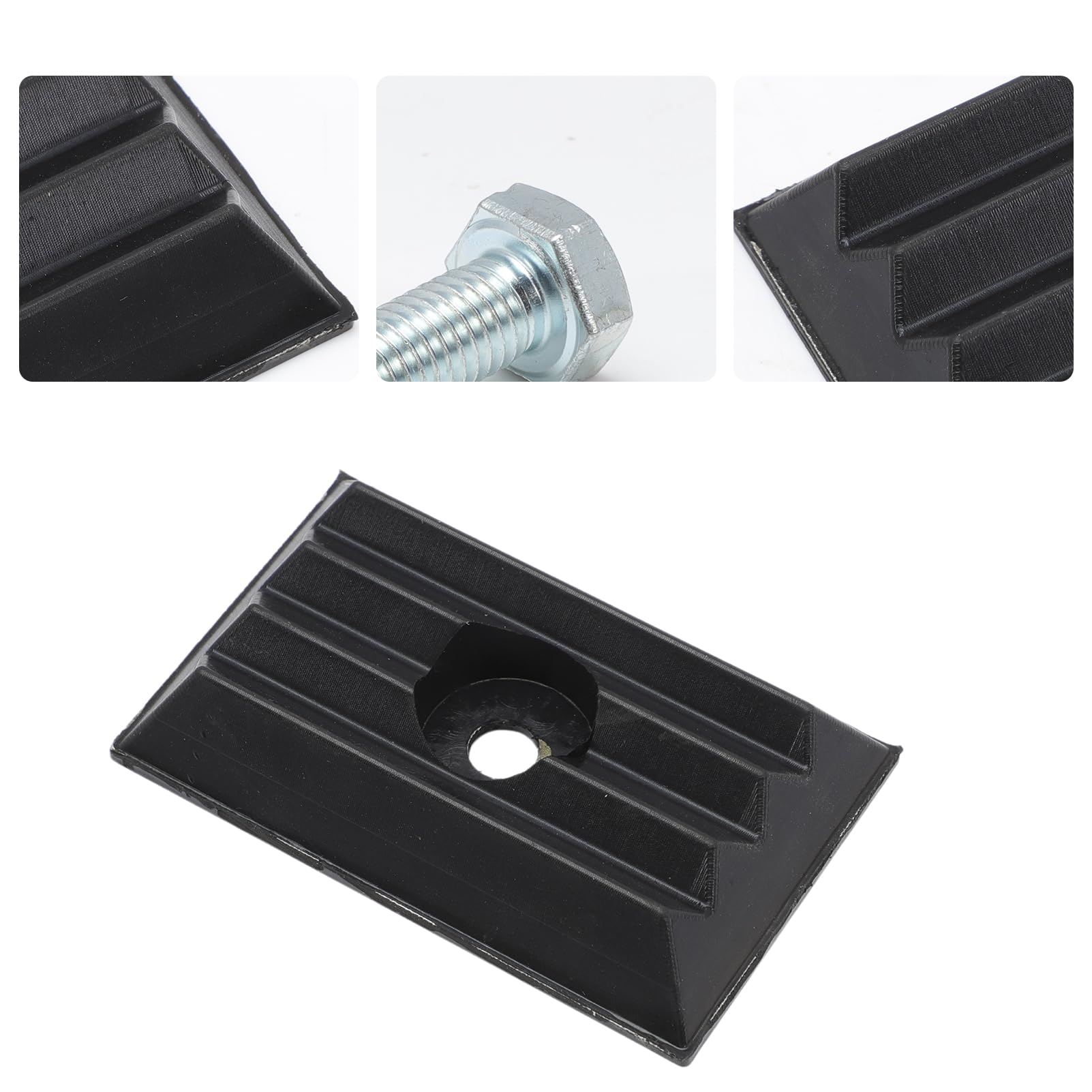 Lot de 4 tampons de butée, ressort à lame intermédiaire, kit de réparation pour Jumper Boxer Ducato avec vis essieu arrière inférieur gauche et droite 1350930080,1362685080