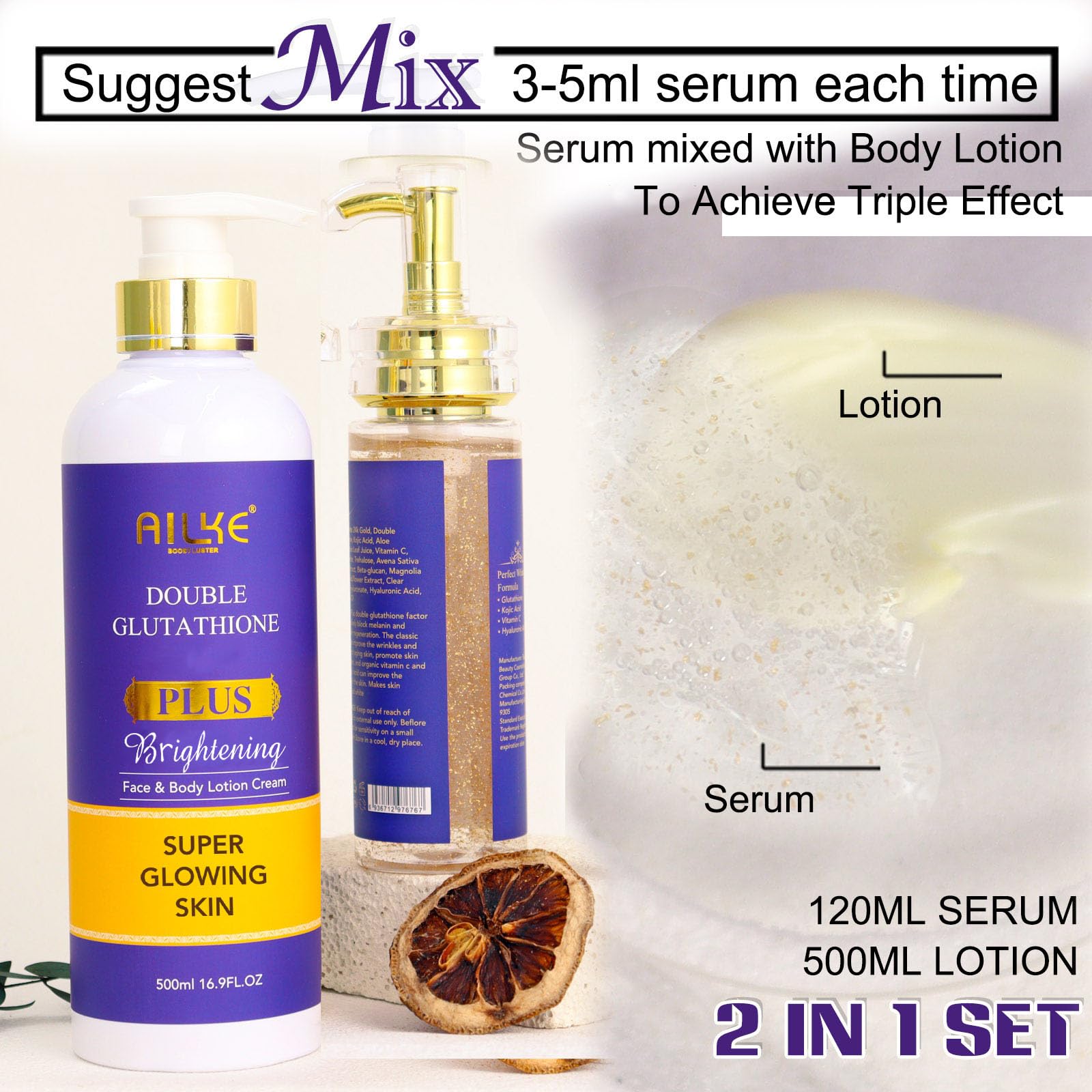 glyco l glutathione skin whitening serum 20% Vitamin C + Glutathione main image 0