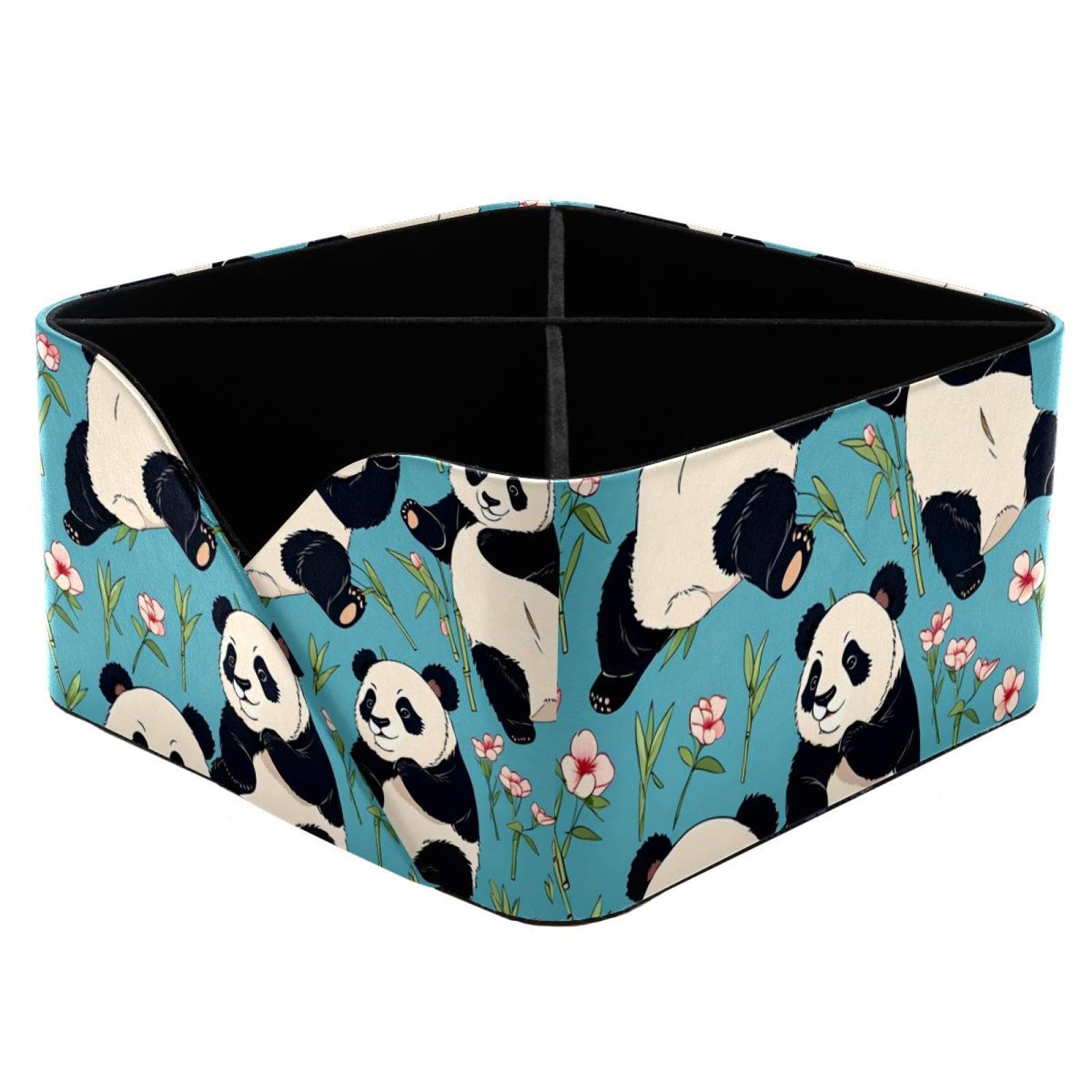 Porte-stylo rectangulaire panda pour ne plus perdre vos cosmétiques et papeterie