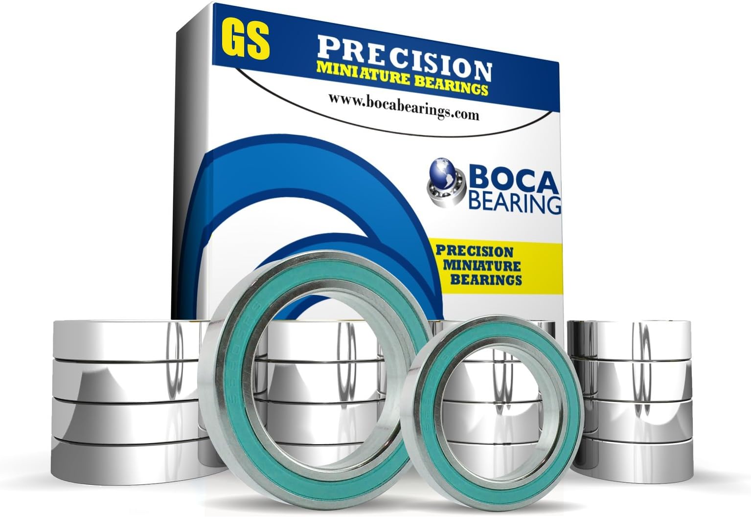 Team Losi RC Car 8Ight 2.0 Race Roller 1/8 Nitro Truck Green Seal Bearings 57170GS0011807223