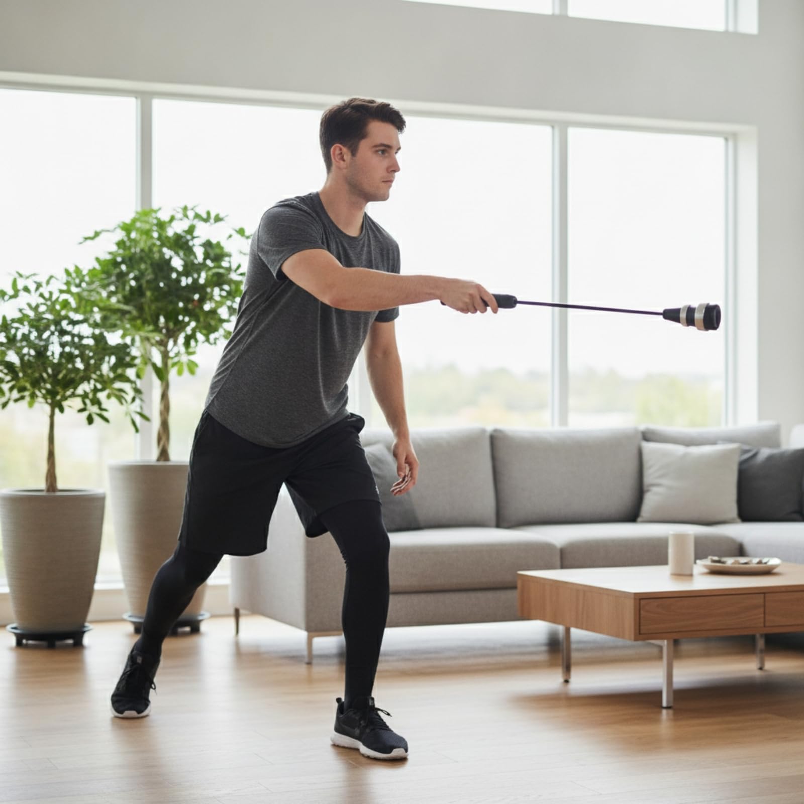 Baoblaze Bâton d'Entraînement au Lancer Balle Baseball Tige Outil Manchon Poignée Mousse Assistance au Perfectionnement du Mouvement et Renforcement du Chemin