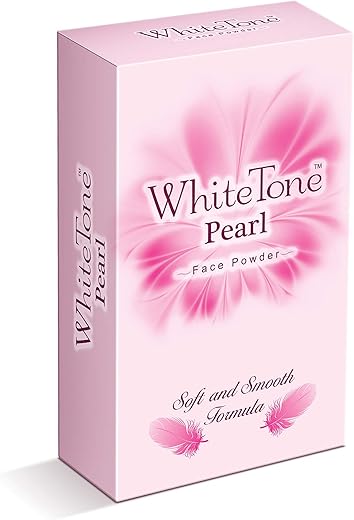 White Tone Fogg Pearl Face Powder 75 Grams, 14.4 x 7.2 x 3.6 CM
