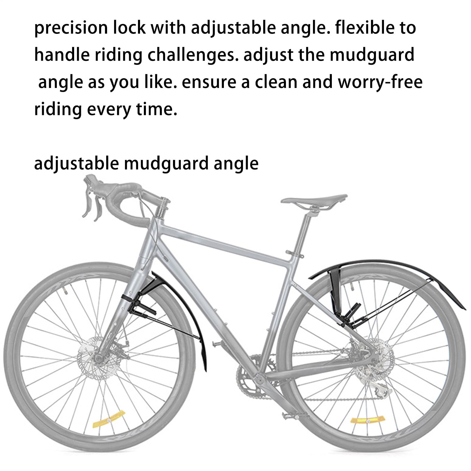 Fahrrad Schutzblech Verstellbarer Spritzschutz