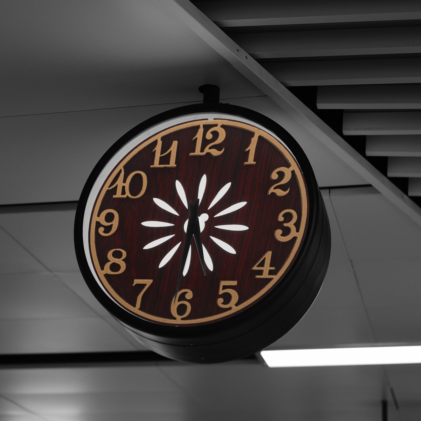 Esfera de Reloj de Cuco Vintage de Plástico Instalación Fácil y Cronometraje Preciso para Reloj de Pared Elegante y Sofisticado