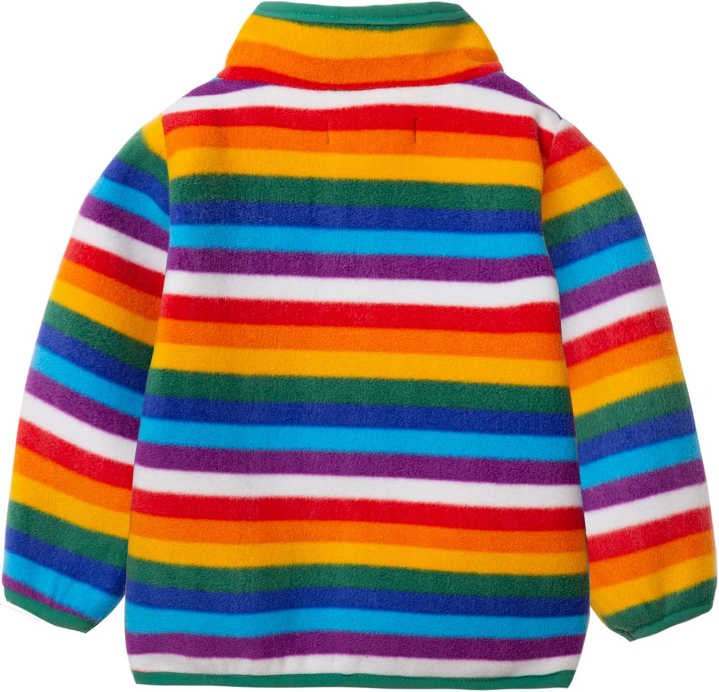 Mud Kingdom Girls Boys Polar Fleece Jacket Fur Lined Stand Collar Unisex Kids Full Zipper