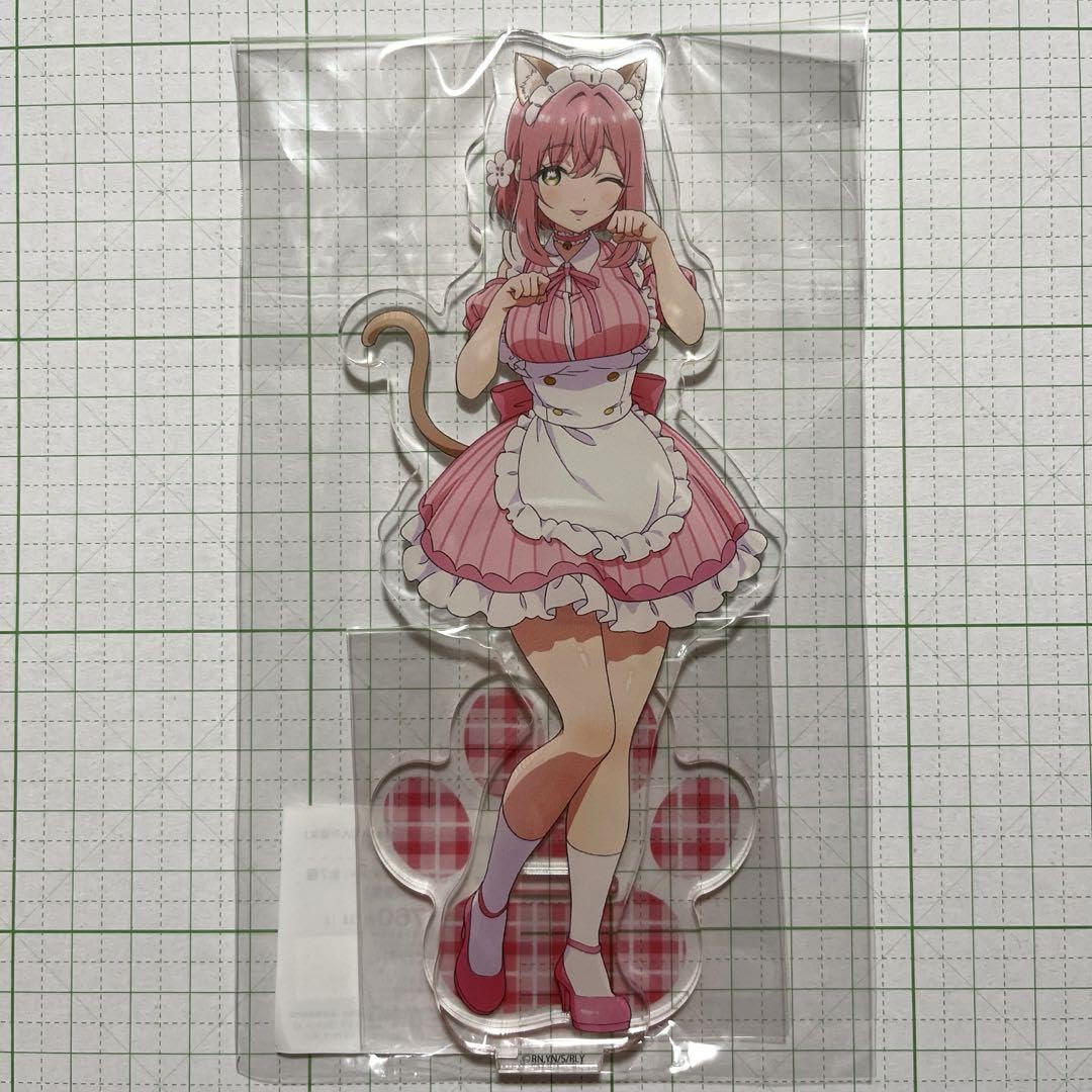花園羽香里 アクリルスタンド 猫耳メイド 100カノ 君のことが