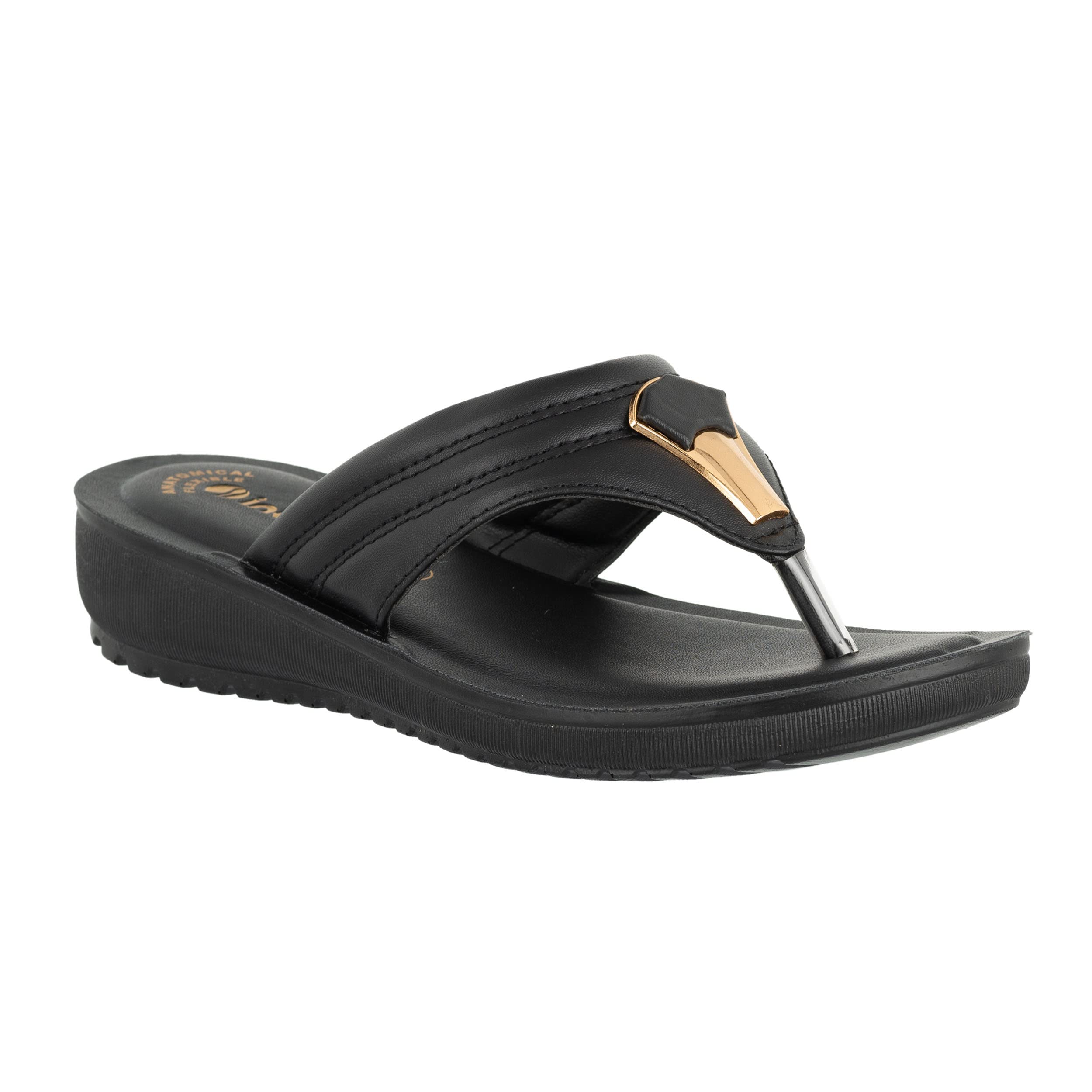 inblu Slip On Stylish Fashion Sandal/Slipper for Women | Comfortable | Lightweight | Anti Skid | Casual Office Footwear (B0C2CXGKYN) Amazon Price History, Amazon Price Tracker
