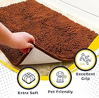 Vista 115 de Muddy Mat Tapete súper absorbente para interiores, de microfibra de secado rápido, antideslizante, para puerta principal, lavable a máquina