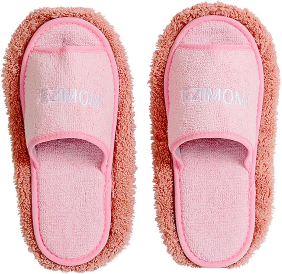 Alipis Womens Slippers Dust Mop Mop Slippers Floor Cleaning Slippers Microfiber Slippers Mop Shoes House Dusting Slippers Washable Detachable Bottom Mopping Slippers Hardwood Floor Cleaner Dust Mop,