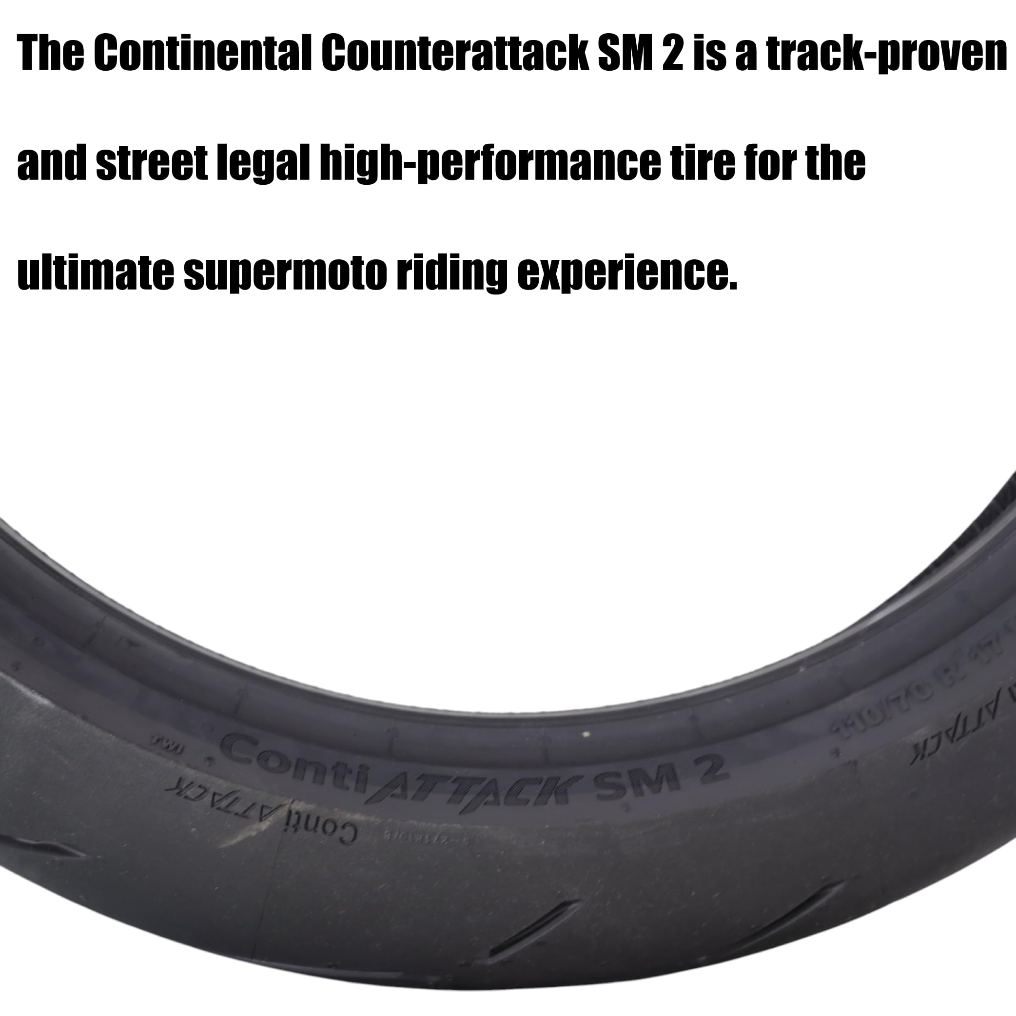 Continental Contiattack SM 2 69H TL Road Sport Rear Tire 160/60