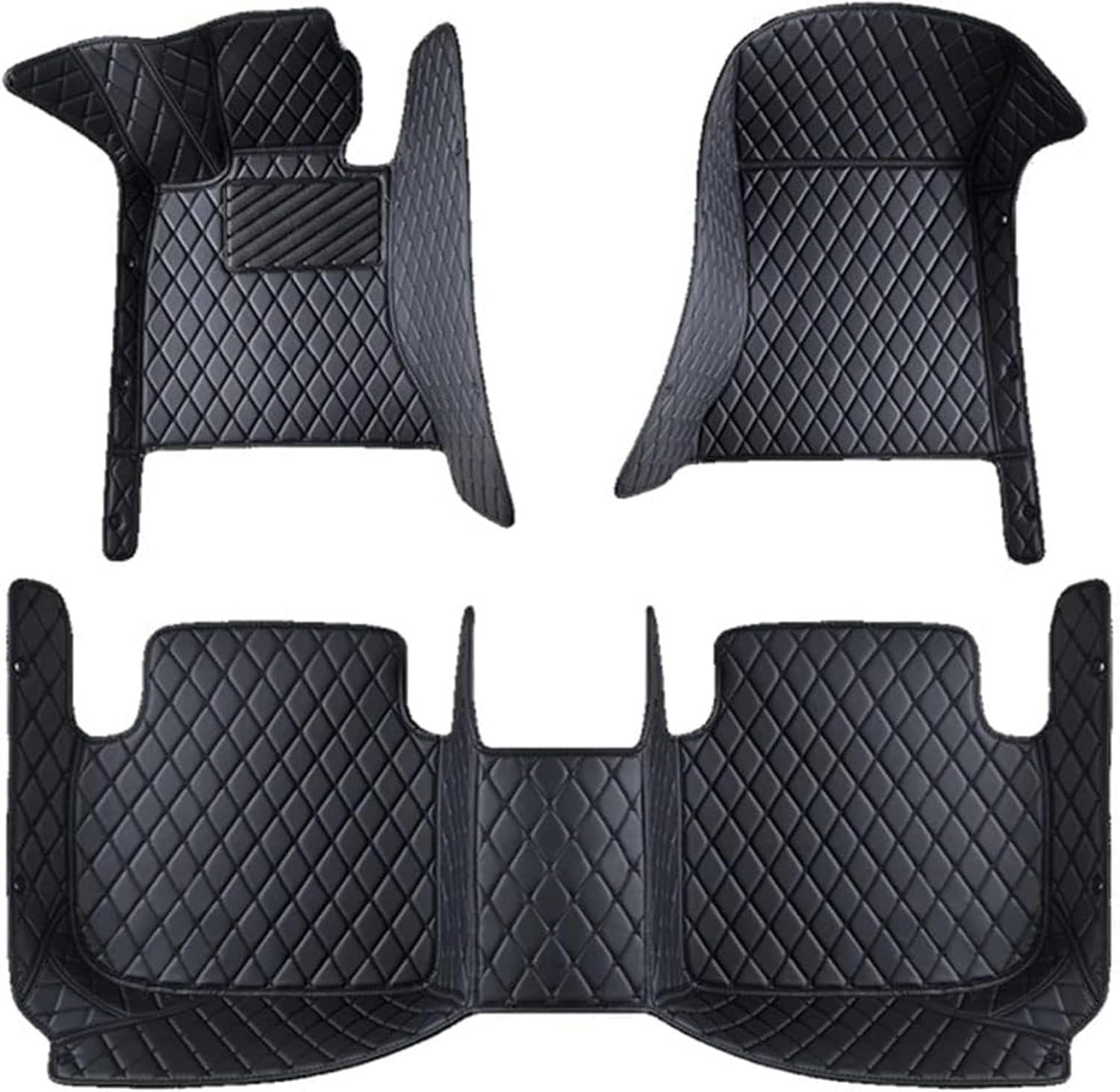 Tappetini Auto in Pelle per Audi Q4 E-Tron 2021-2023, Trapuntati