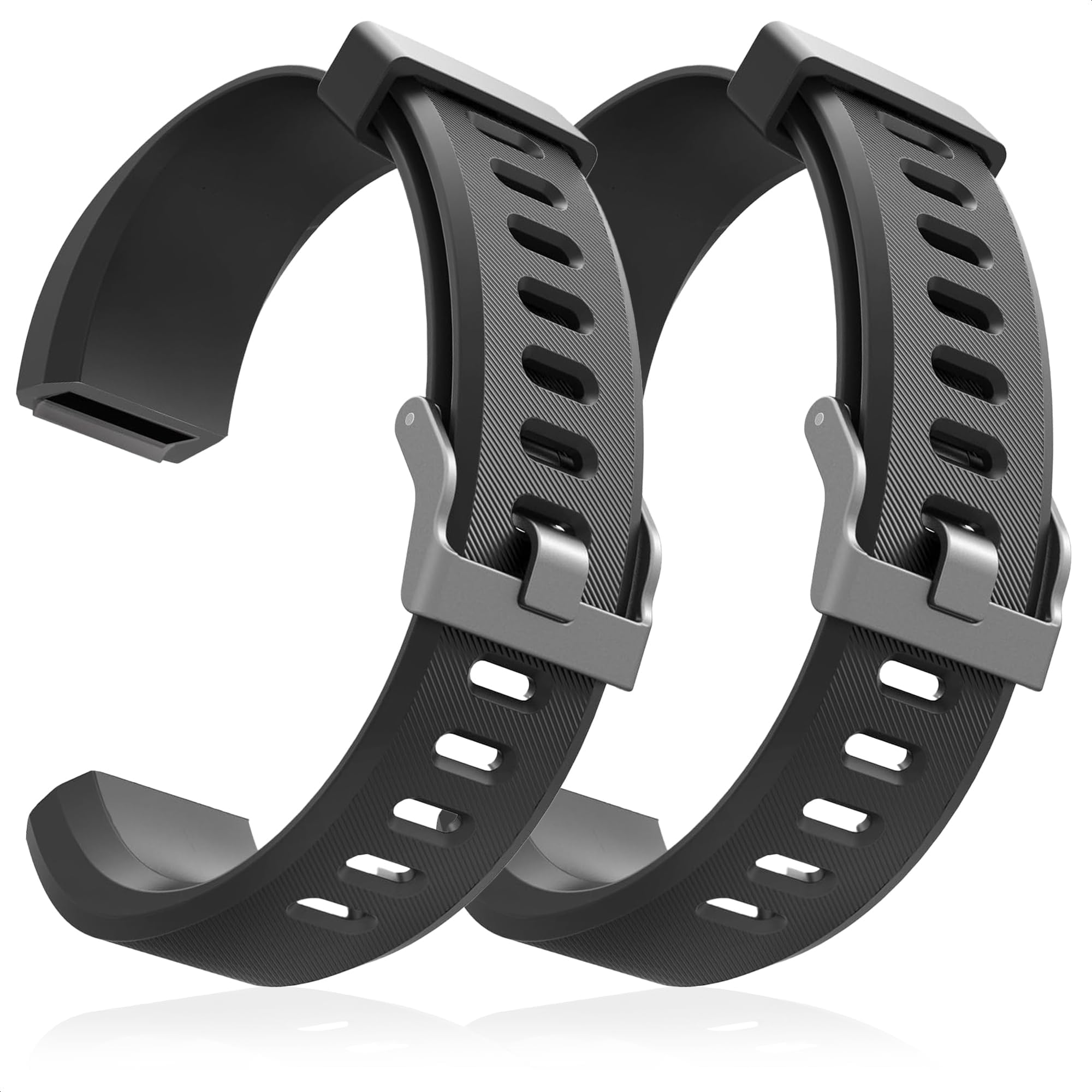Reluen 5 Pcs Fitness Tracker Id115plus Hr Replacement Band - Wrist Band Fitness Watch Bands Replacement - Bands Smart Watch Bands Replacement Wristband