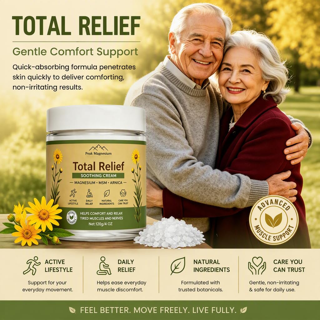 Total Relief Peak Health Magnesium Cream — Amazon image 2