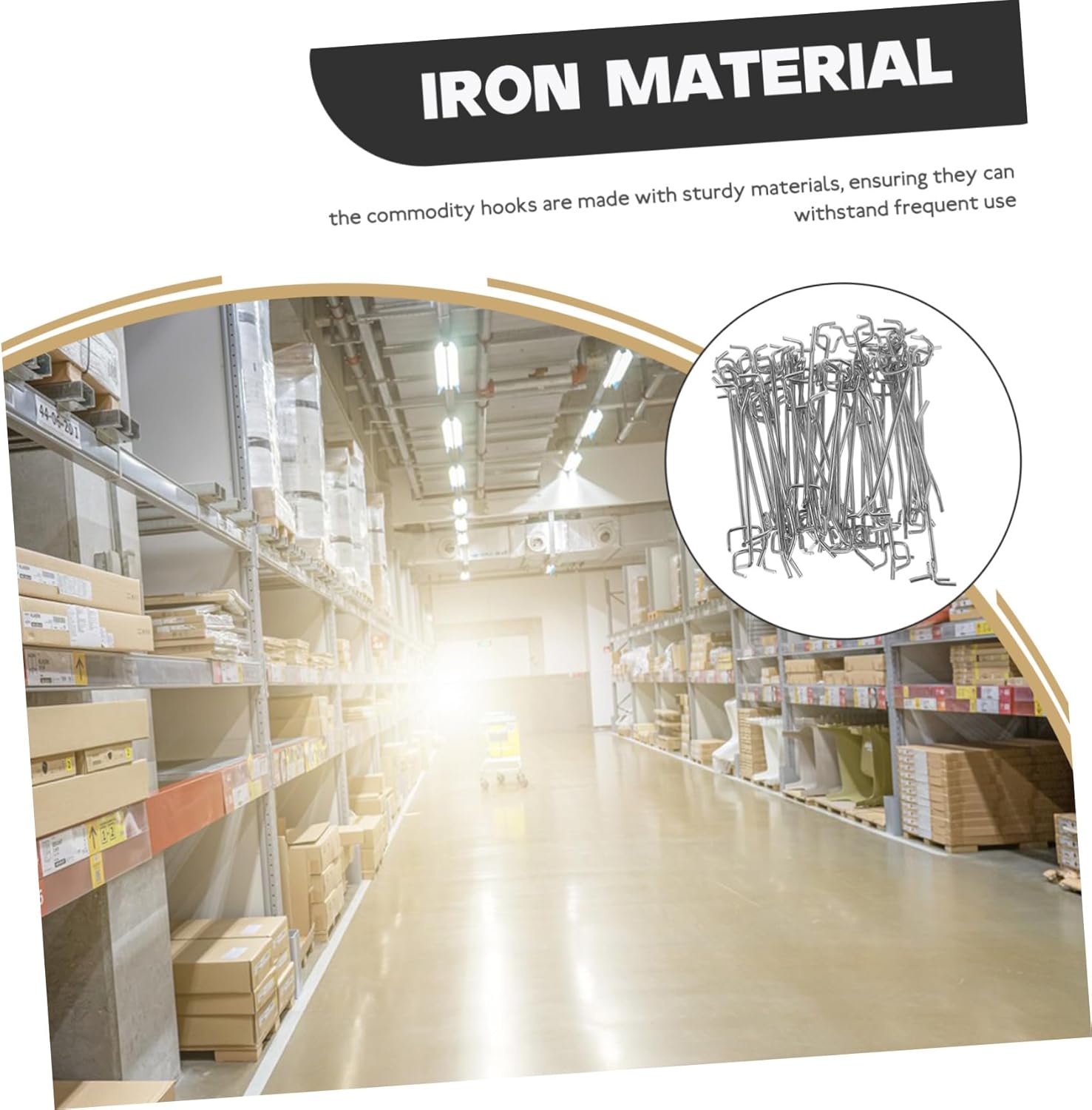 Unomor Pegboard and Hooks 50pcs Hooks for Shop Tool Hanger Home Office Organization