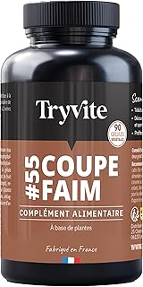 71D6VdOlTuL. AC UL320 Coupe Faim | Perte De Poids Rapide et Efficace | Coupe Faim Puissant et Efficace | Minceur Perte de Poids Rapidement | TRYVITE | 90 Gelules