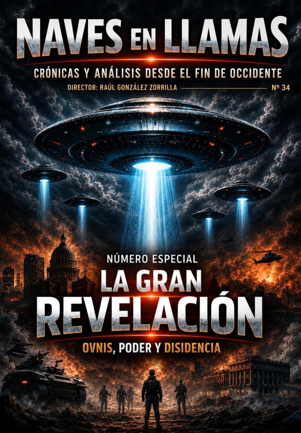 Revista Naves en Llamas Nº 34: Crónicas y análisis desde el fin de Occidente
