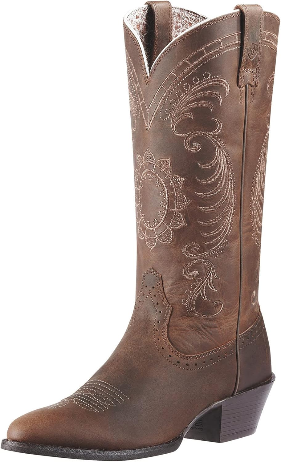 Ariat Womens Magnolia Western Boot Distressed Brown 6.5 Wide