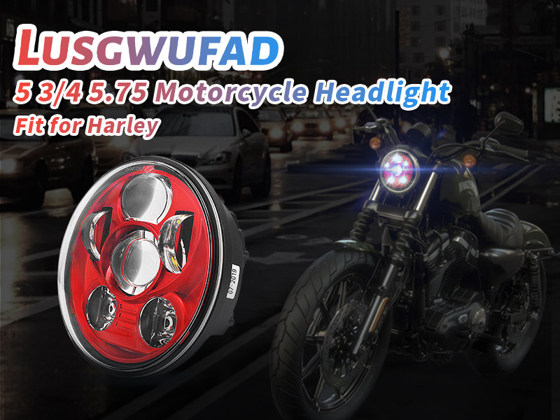 Amazon.com: 5-3/4 5.75 Inch LED Motorcycle Headlight Compatible
