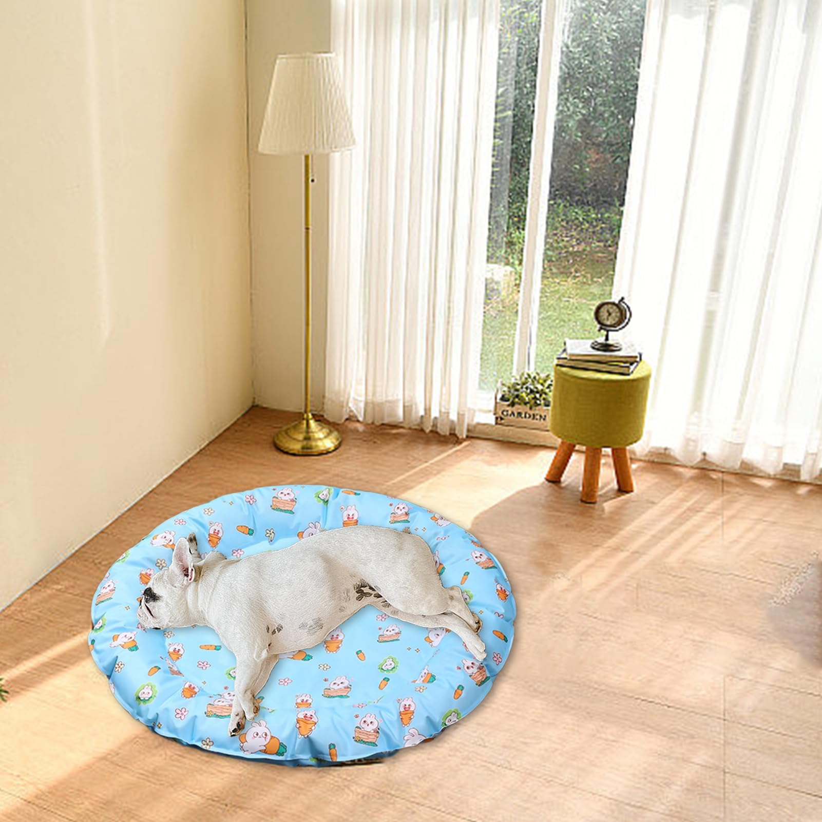 Genérico Mat de Enfriamiento del Gato, Camas de Refrigeración para Perro | Estera de Refrigeración Transpirable - Manta para Mascotas para Pequeños Corazones de Gatos Medianos y Grandes